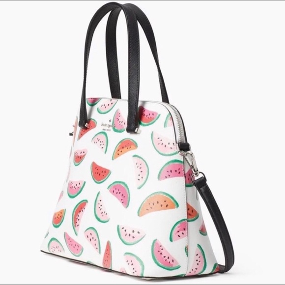 NWT 🍉 Kate Spade Maise Medium Watermelon Dome Satchel - Picture 3 of 5